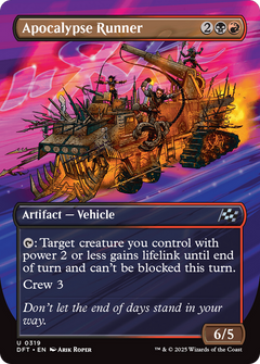 Apocalypse Runner (Borderless) (319) [Aetherdrift] foil - Deck Out Gaming