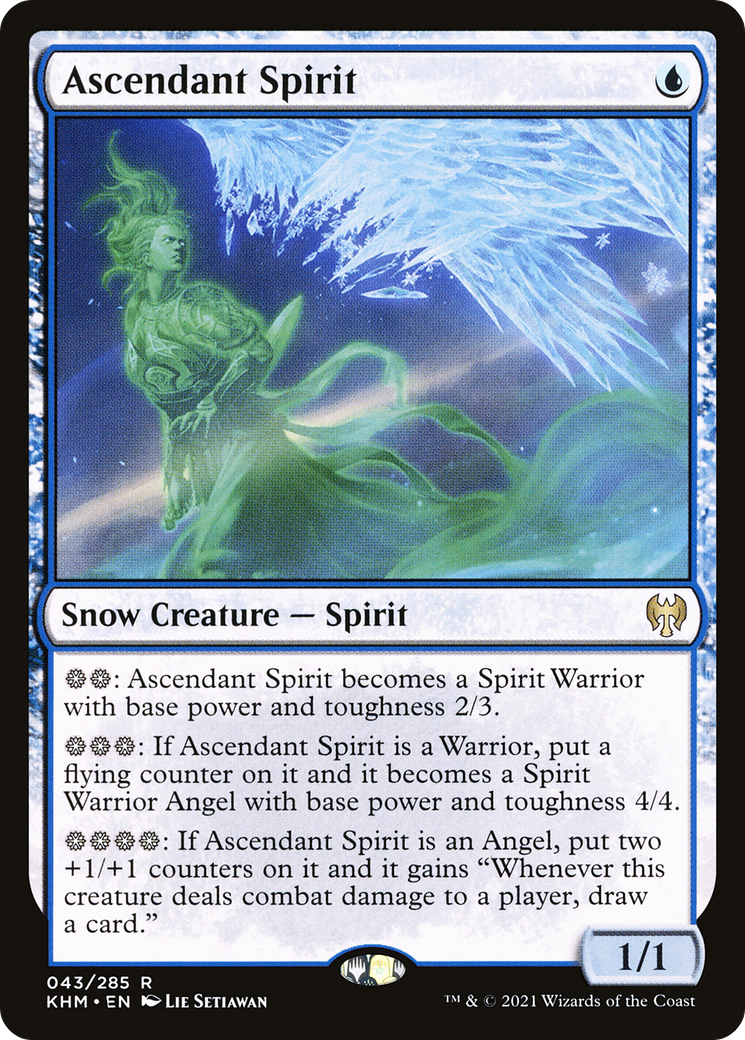 Ascendant Spirit (43) [Kaldheim] foil - Deck Out Gaming