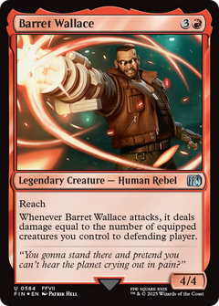 Barret Wallace (584) [FINAL FANTASY] foil - Deck Out Gaming