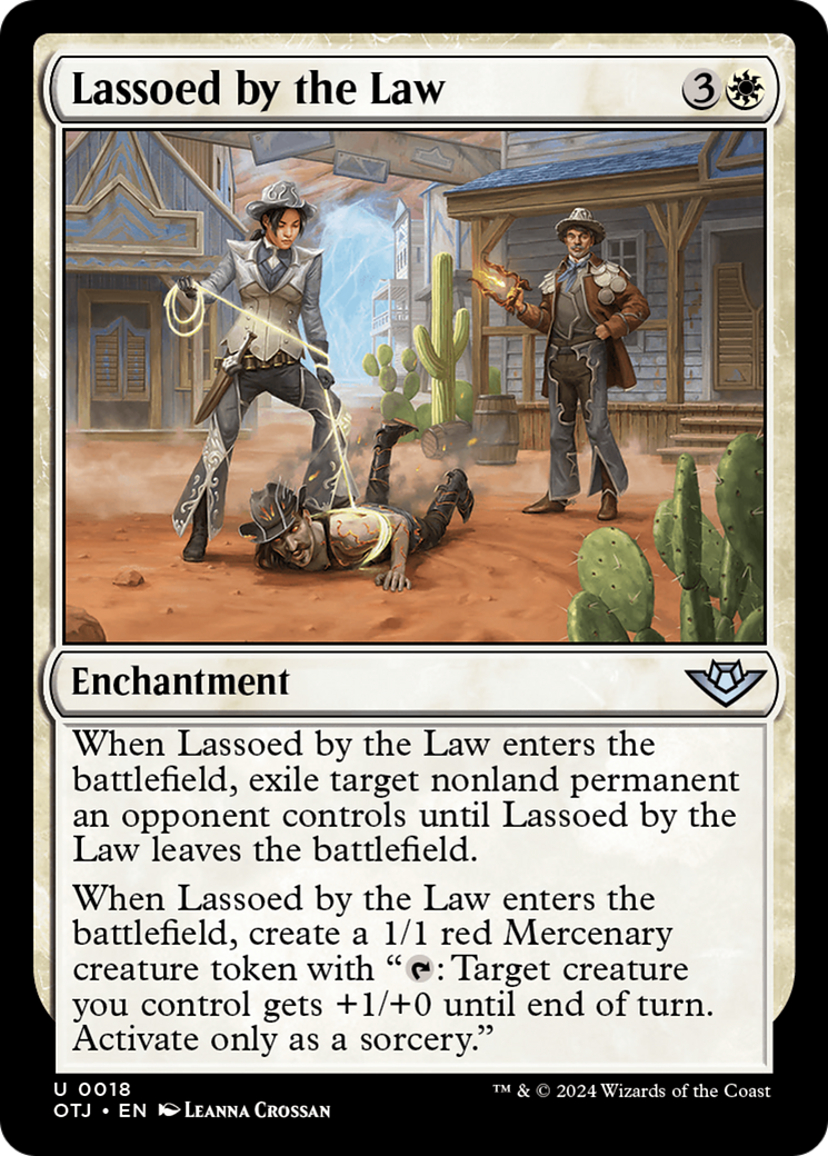 Lassoed by the Law (18) [Outlaws of Thunder Junction] - Deck Out Gaming