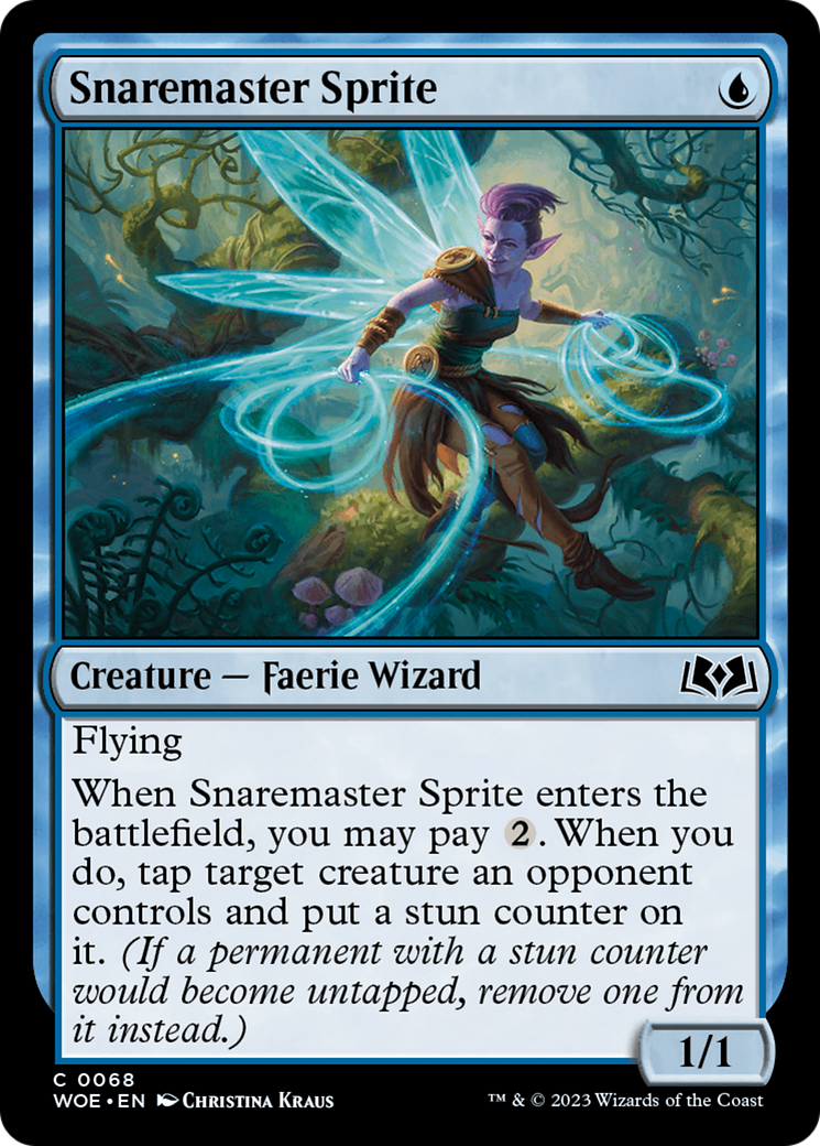 Snaremaster Sprite (68) [Wilds of Eldraine] - Deck Out Gaming