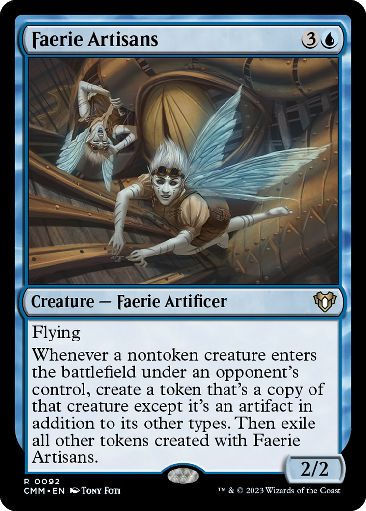 Faerie Artisans (92) [Commander Masters] - Deck Out Gaming