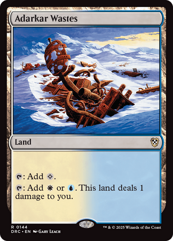 Adarkar Wastes (144) [Commander: Aetherdrift] - Deck Out Gaming