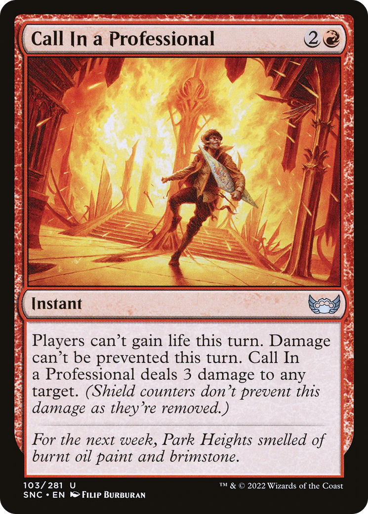 Call In a Professional (103) [Streets of New Capenna] - Deck Out Gaming