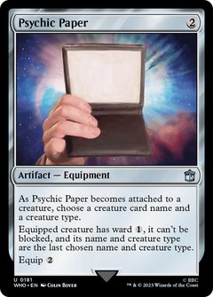 Psychic Paper (181) [Doctor Who] - Deck Out Gaming