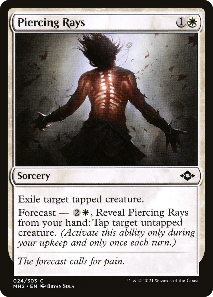 Piercing Rays (24) [Modern Horizons 2] foil - Deck Out Gaming