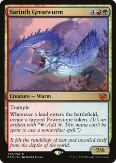 Sarinth Greatwurm (220) [The Brothers' War] - Deck Out Gaming