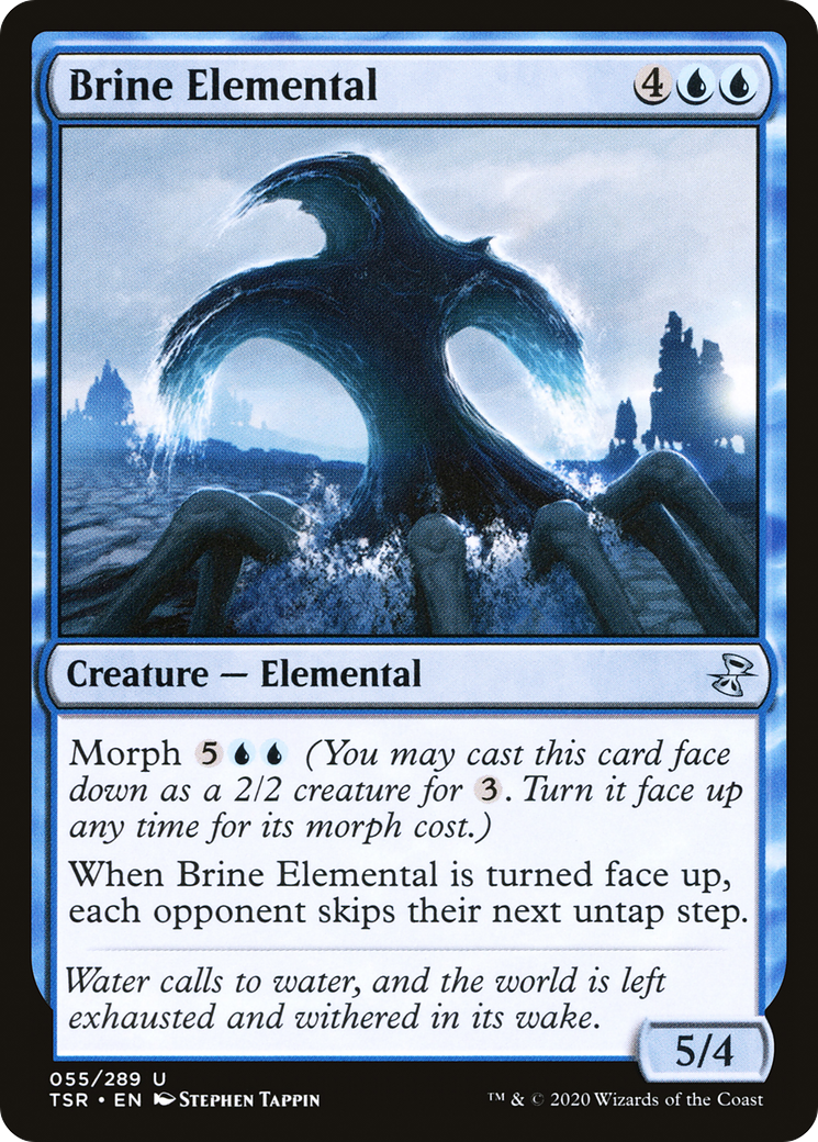 Brine Elemental (55) [Time Spiral Remastered] foil - Deck Out Gaming