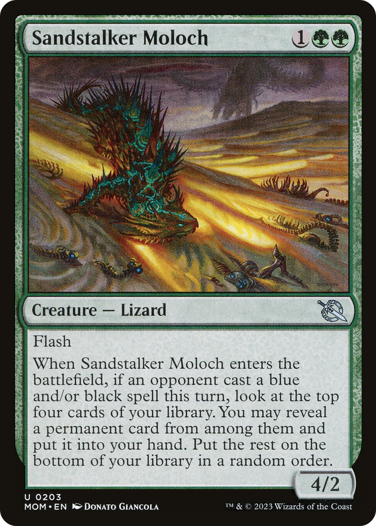 Sandstalker Moloch (203) [March of the Machine] - Deck Out Gaming