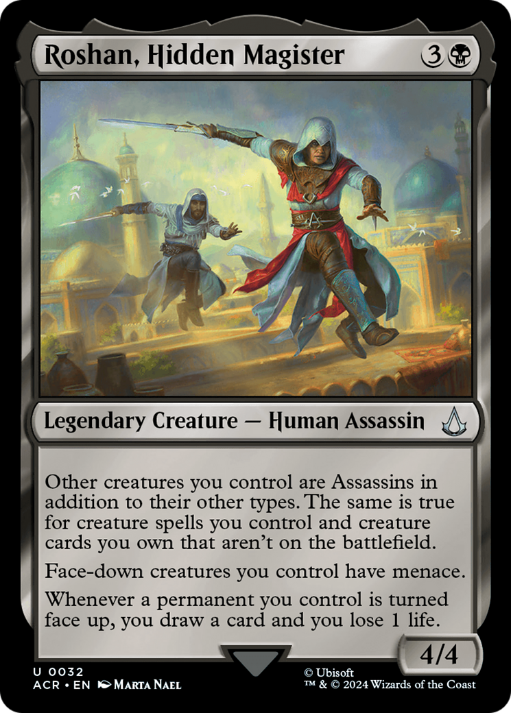 Roshan, Hidden Magister (32) [Assassin's Creed] - Deck Out Gaming