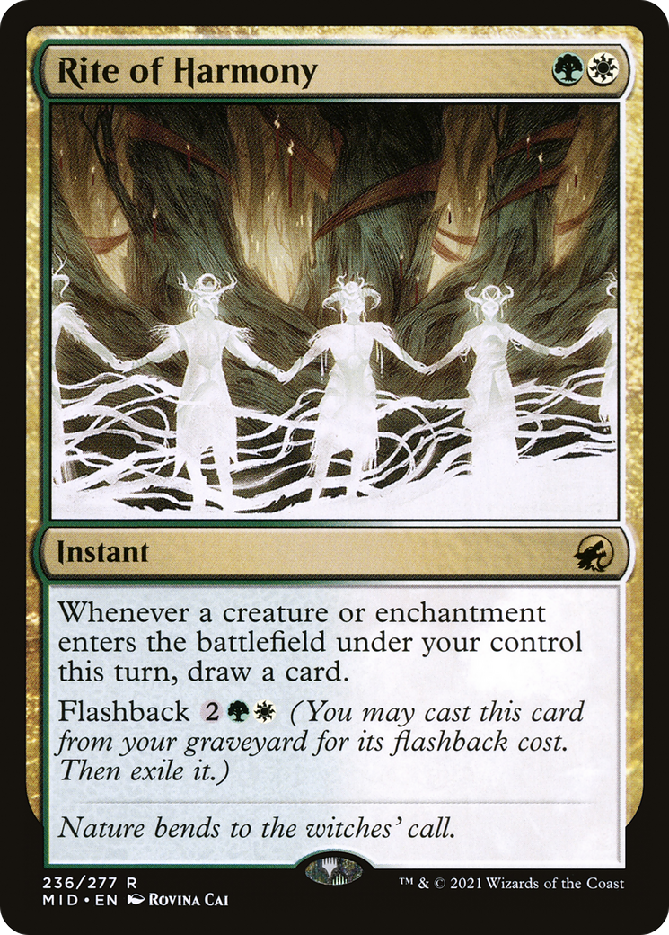 Rite of Harmony (236) [Innistrad: Midnight Hunt] - Deck Out Gaming
