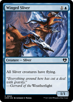 Winged Sliver (860) [Commander Masters] - Deck Out Gaming