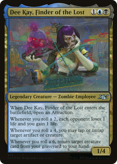 Dee Kay, Finder of the Lost (Galaxy Foil) (453) [Unfinity] foil - Deck Out Gaming
