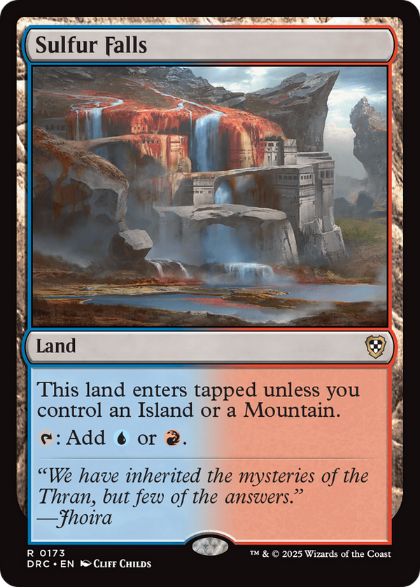 Sulfur Falls (173) [Commander: Aetherdrift] - Deck Out Gaming