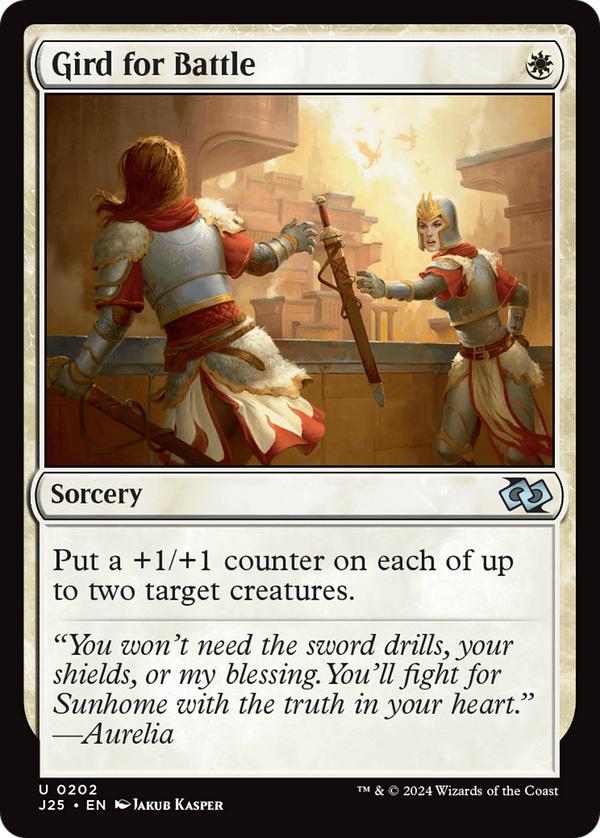 Gird for Battle (202) [Foundations Jumpstart] - Deck Out Gaming