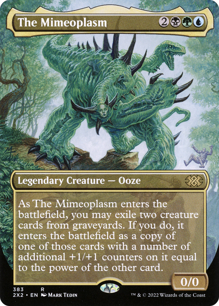 The Mimeoplasm (Borderless) (383) [Double Masters 2022] - Deck Out Gaming