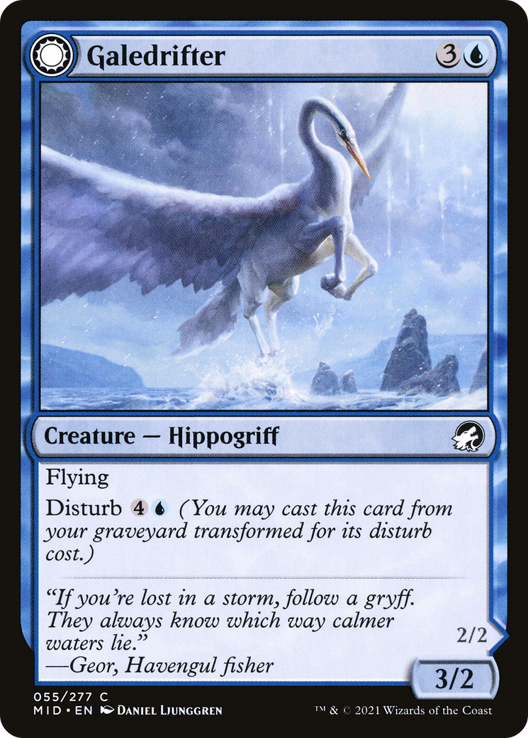 Galedrifter // Waildrifter (55) [Innistrad: Midnight Hunt] - Deck Out Gaming