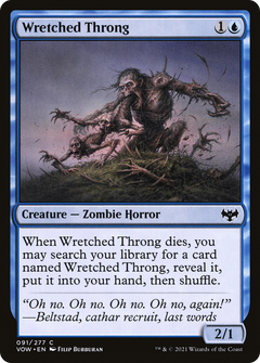 Wretched Throng (91) [Innistrad: Crimson Vow] - Deck Out Gaming