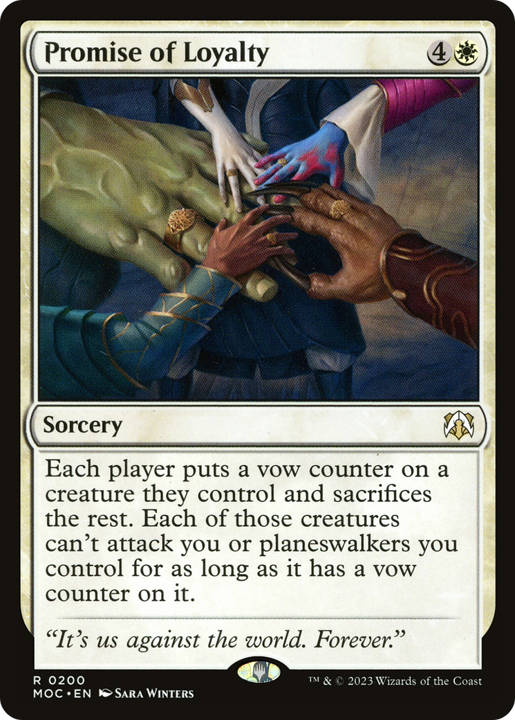 Promise of Loyalty (200) [March of the Machine Commander] - Deck Out Gaming