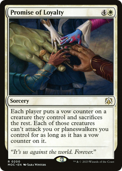 Promise of Loyalty (200) [March of the Machine Commander] - Deck Out Gaming