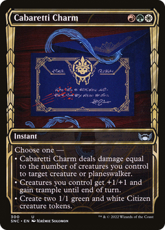 Cabaretti Charm (Showcase) (300) [Streets of New Capenna] foil - Deck Out Gaming