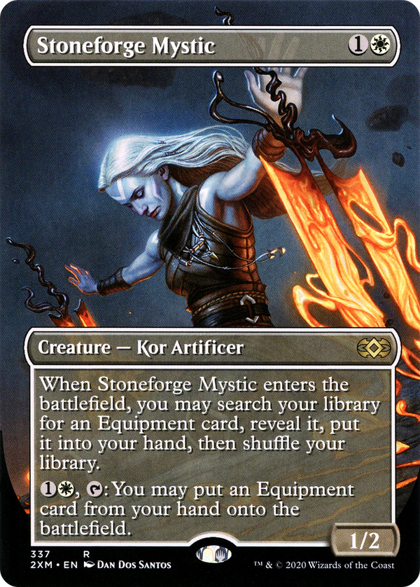Stoneforge Mystic (Borderless) (337) [Double Masters] - Deck Out Gaming