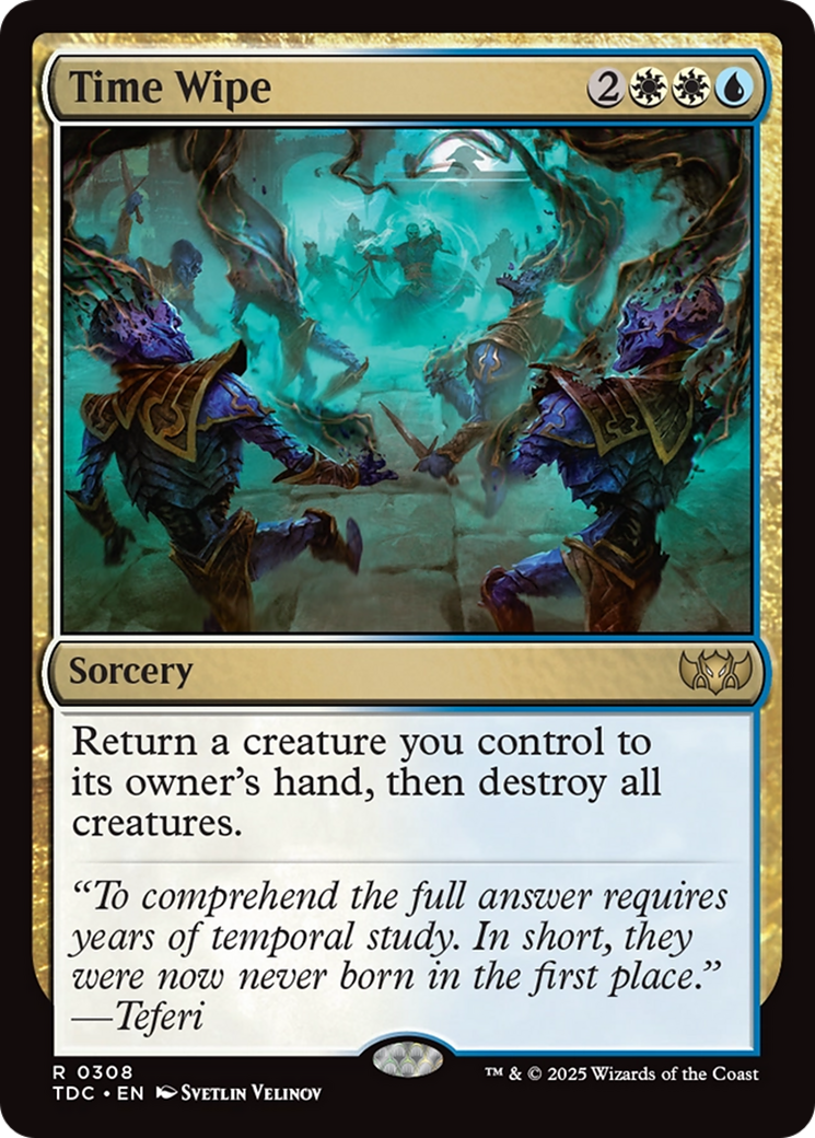 Time Wipe (308) [Commander: Tarkir: Dragonstorm] - Deck Out Gaming