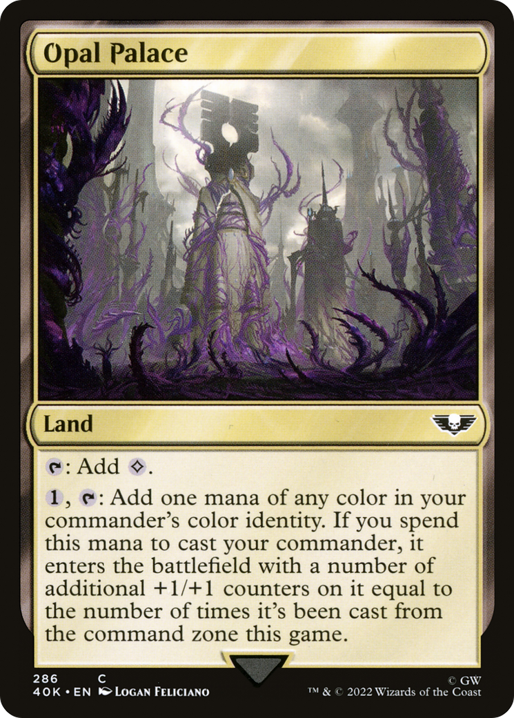 Opal Palace (286) [Warhammer 40,000 Commander] - Deck Out Gaming