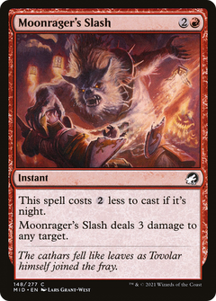 Moonrager's Slash (148) [Innistrad: Midnight Hunt] - Deck Out Gaming