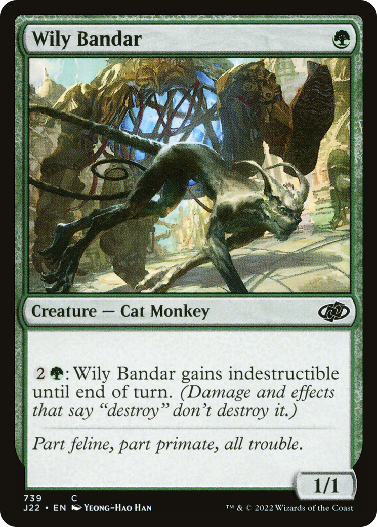 Wily Bandar (739) [Jumpstart 2022] - Deck Out Gaming