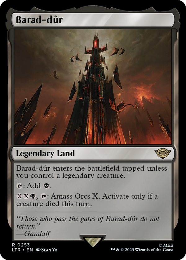 Barad-dur (253) [The Lord of the Rings: Tales of Middle-earth] - Deck Out Gaming