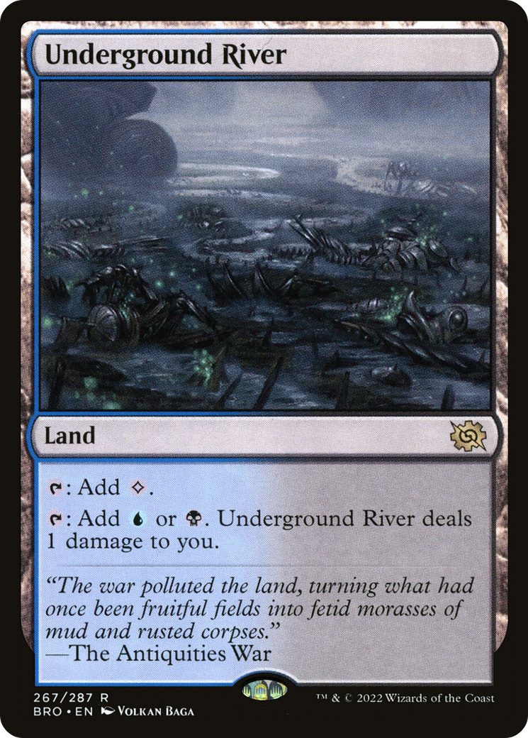 Underground River (267) [The Brothers' War] foil - Deck Out Gaming