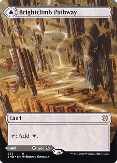 Brightclimb Pathway (Borderless) (285) [Zendikar Rising] foil - Deck Out Gaming