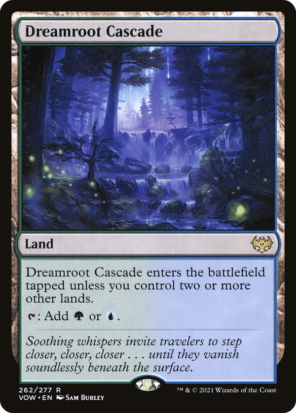 Dreamroot Cascade (262) [Innistrad: Crimson Vow] - Deck Out Gaming