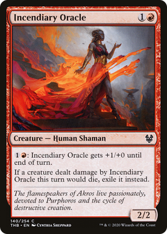 Incendiary Oracle (140) [Theros Beyond Death] - Deck Out Gaming