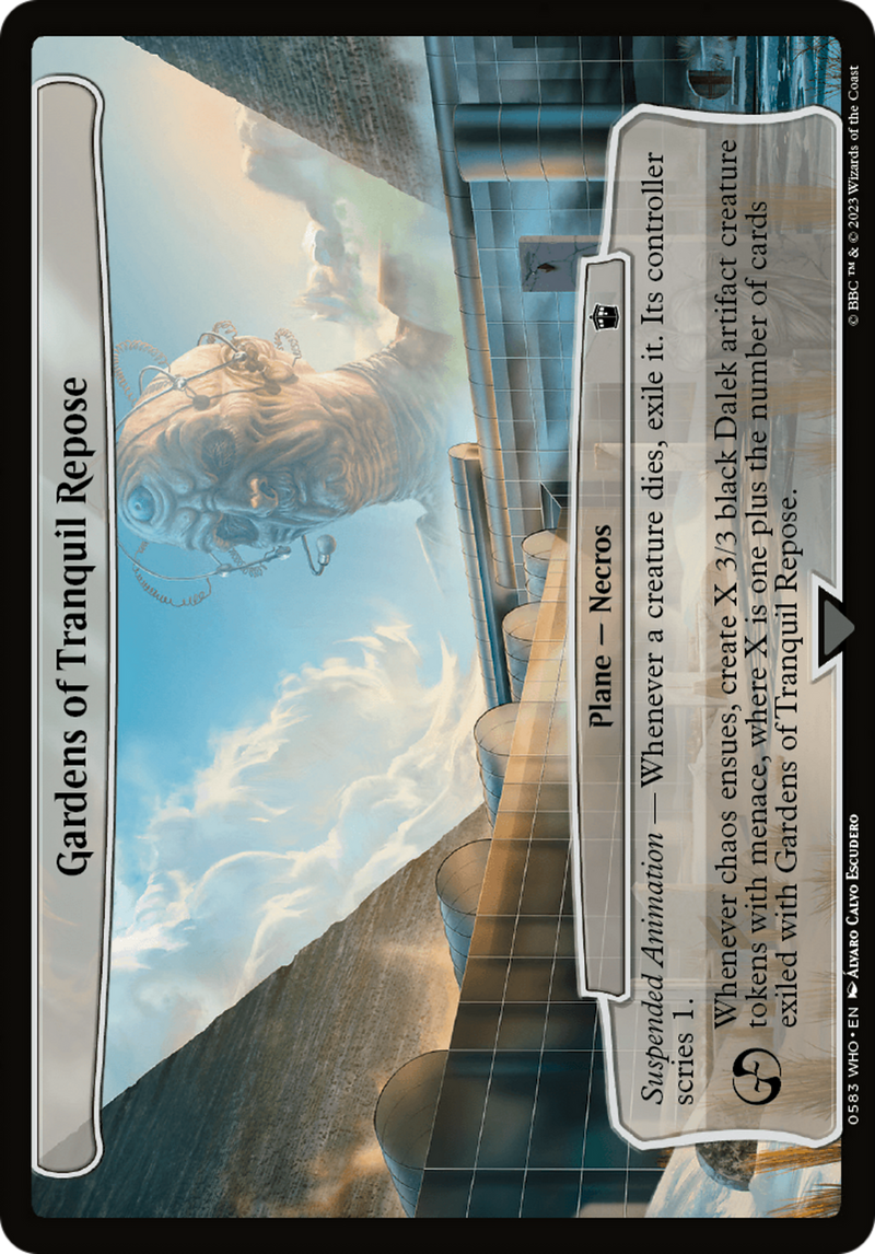 Gardens of Tranquil Repose (583) [Doctor Who] - Deck Out Gaming