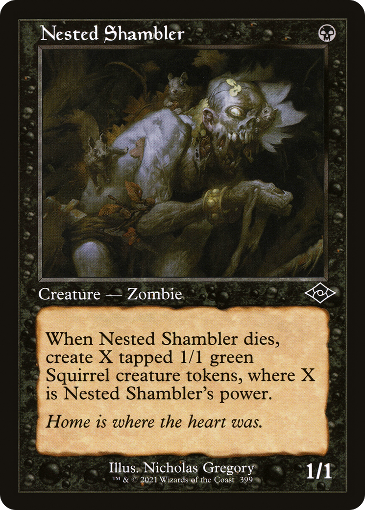 Nested Shambler (Retro Frame) (399) [Modern Horizons 2] foil - Deck Out Gaming