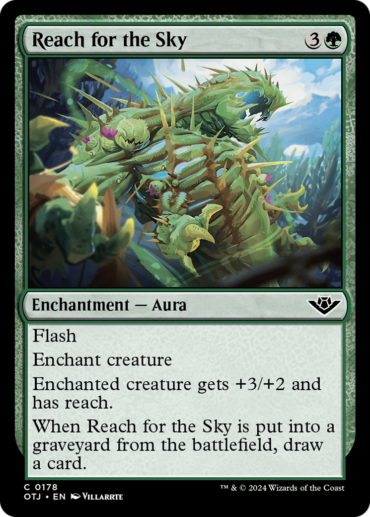 Reach for the Sky (178) [Outlaws of Thunder Junction] foil - Deck Out Gaming