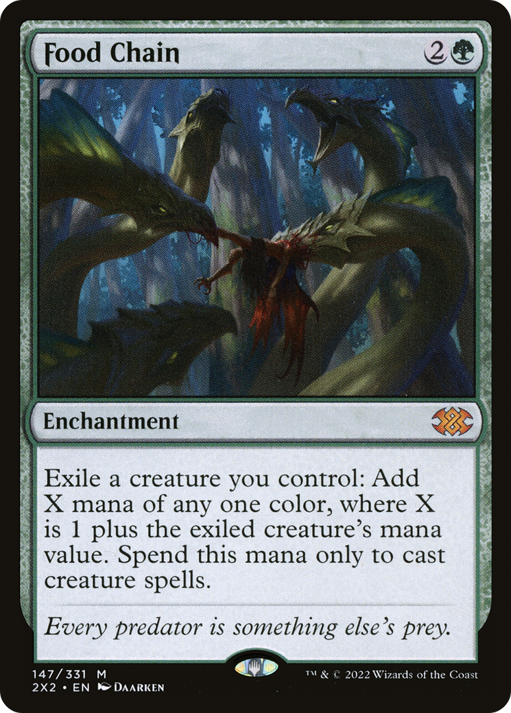 Food Chain (147) [Double Masters 2022] foil - Deck Out Gaming