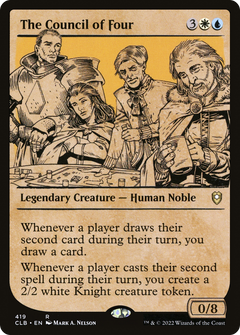 The Council of Four (Showcase) (419) [Commander Legends: Battle for Baldur's Gate] - Deck Out Gaming