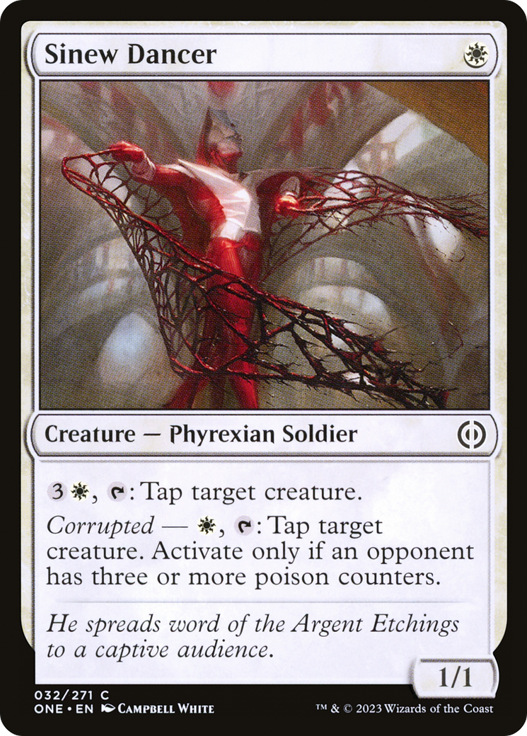 Sinew Dancer (32) [Phyrexia: All Will Be One] foil - Deck Out Gaming