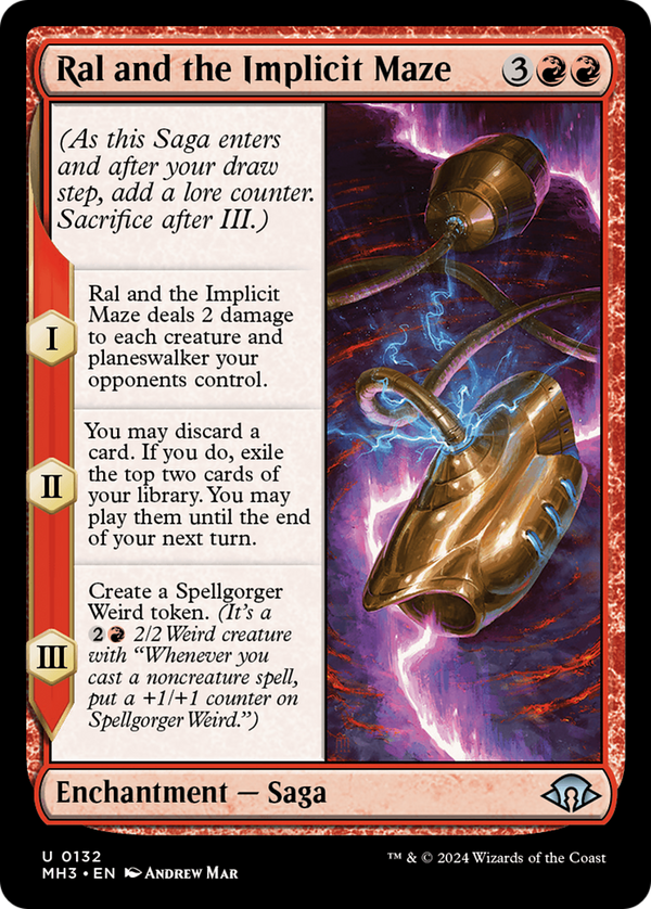 Ral and the Implicit Maze (132) [Modern Horizons 3] - Deck Out Gaming
