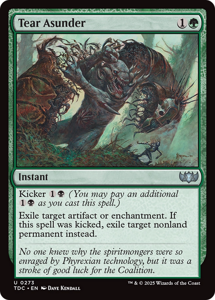 Tear Asunder (273) [Commander: Tarkir: Dragonstorm] - Deck Out Gaming
