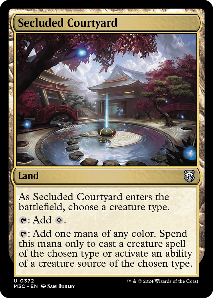 Secluded Courtyard (372) [Modern Horizons 3 Commander] - Deck Out Gaming