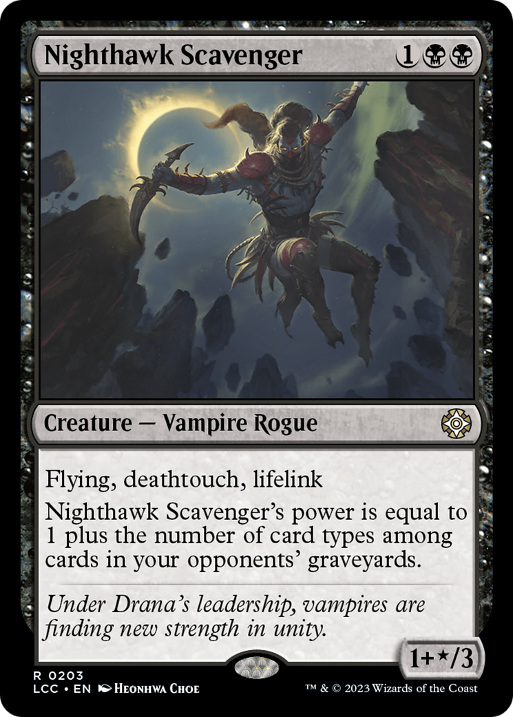 Nighthawk Scavenger (203) [The Lost Caverns of Ixalan Commander] - Deck Out Gaming