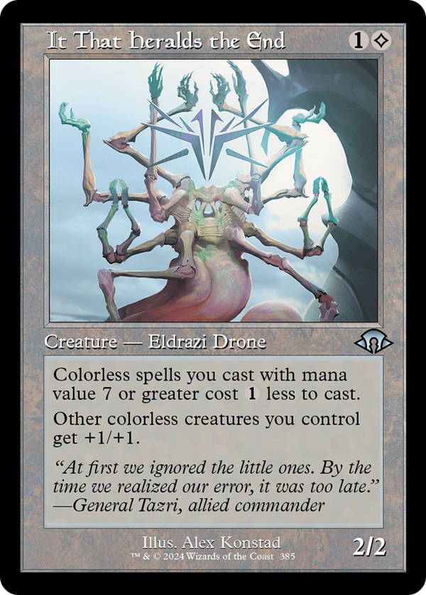 It That Heralds the End (Retro Frame) (385) [Modern Horizons 3] - Deck Out Gaming