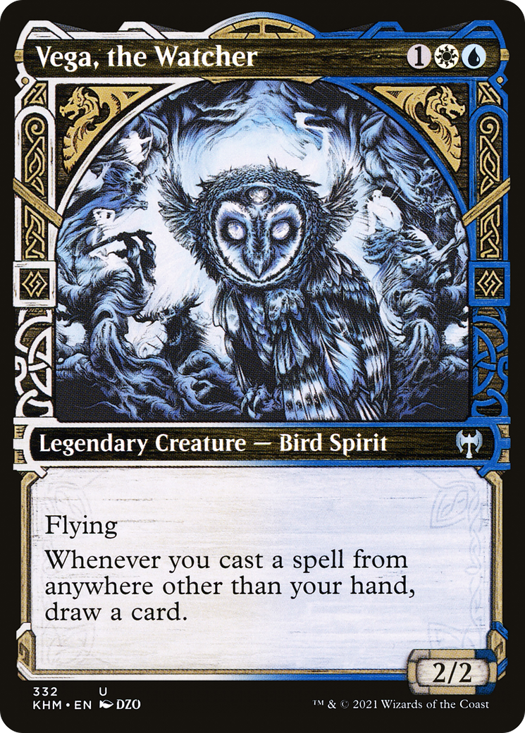Vega, the Watcher (Showcase) (332) [Kaldheim] - Deck Out Gaming