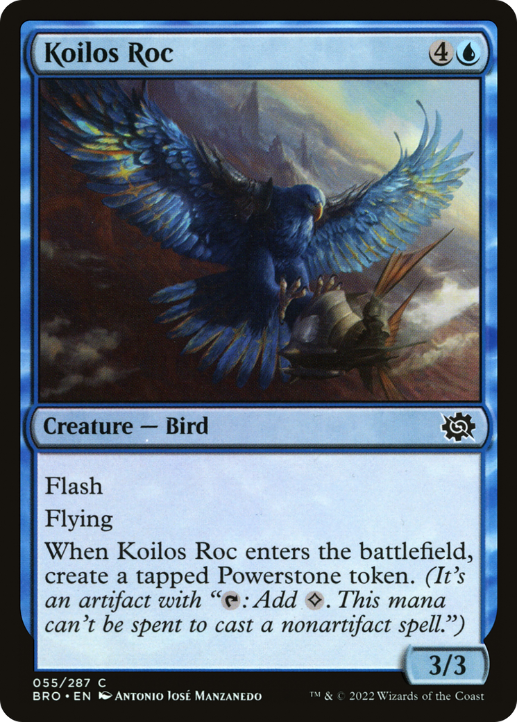Koilos Roc (55) [The Brothers' War] foil - Deck Out Gaming