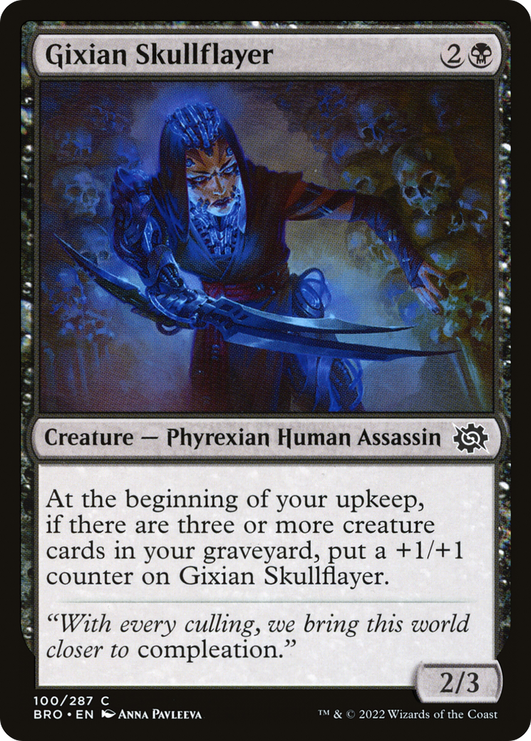 Gixian Skullflayer (100) [The Brothers' War] - Deck Out Gaming