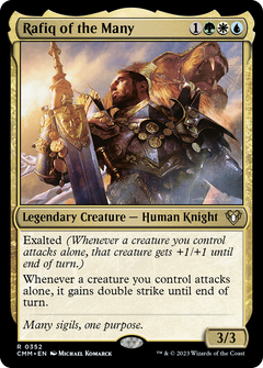 Rafiq of the Many (352) [Commander Masters] foil - Deck Out Gaming